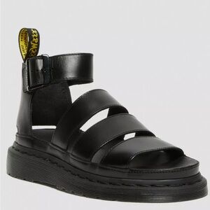 Dr. Martens Black Strappy Sandals